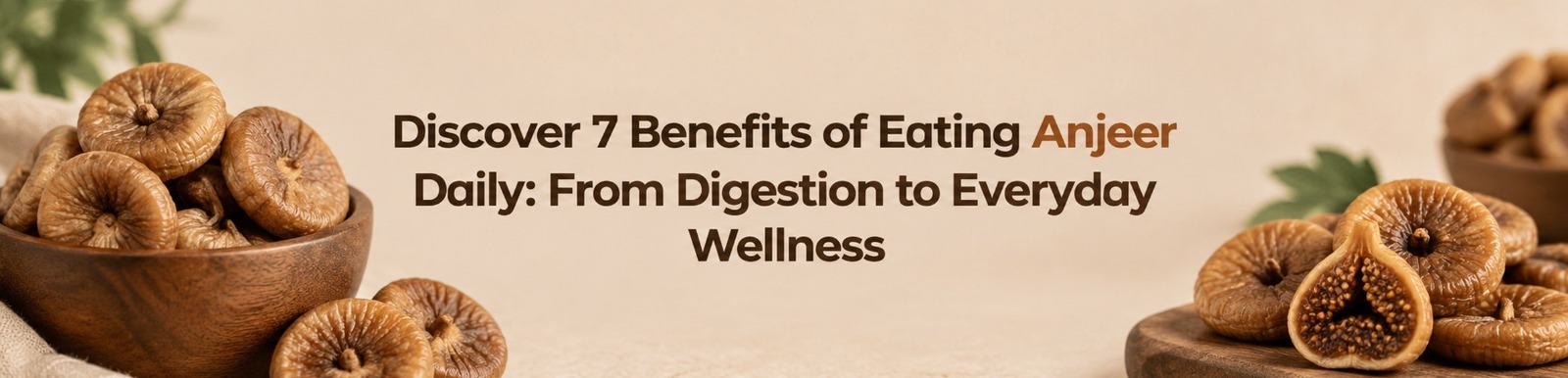 Discover 7 Benefits of Eating Anjeer Daily: From Digestion to Everyday Wellness
