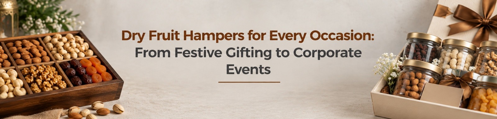 Dry Fruit Hampers for Every Occasion: From Festive Gifting to Corporate Events