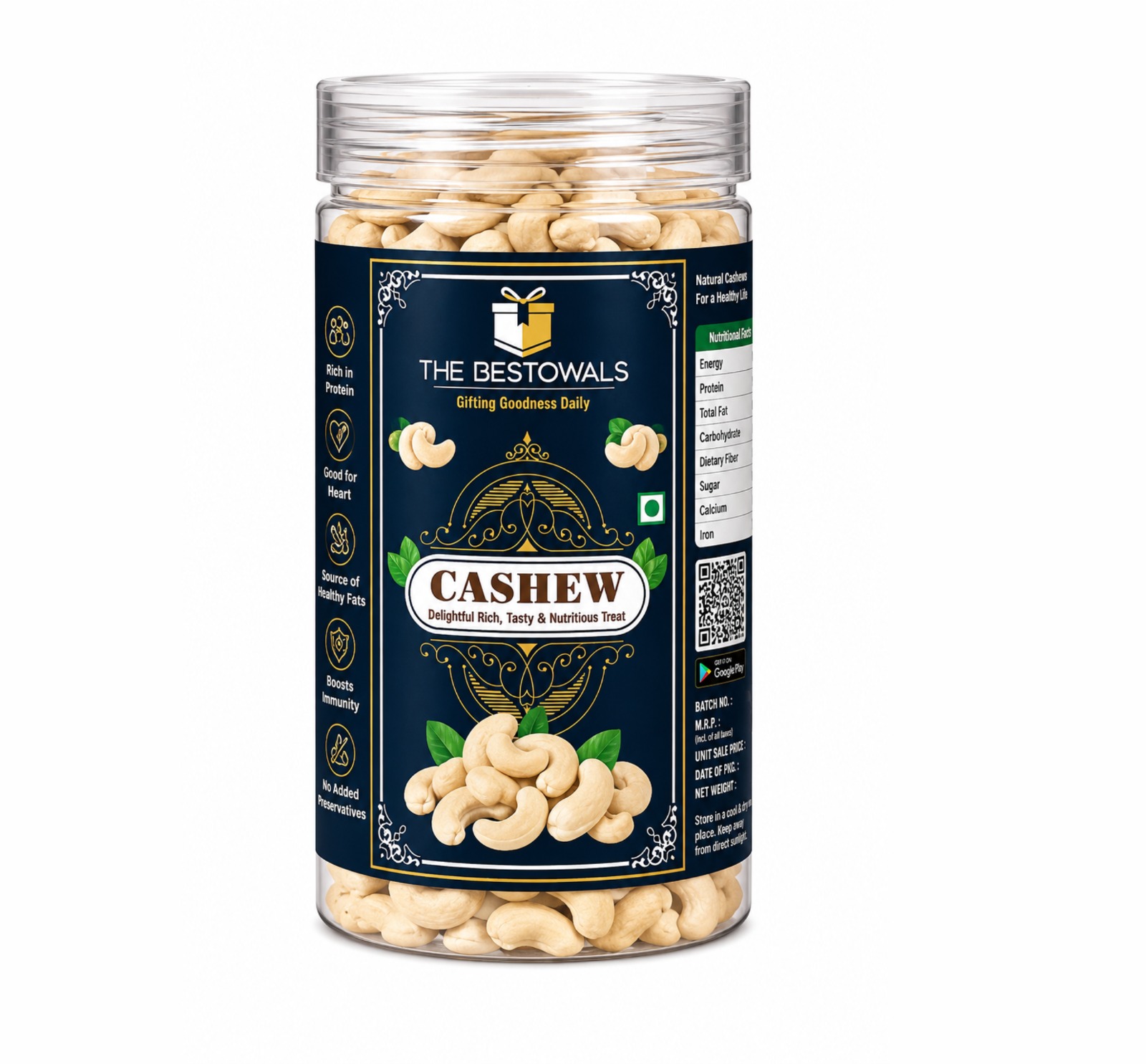 Cashew Jar 170Gm